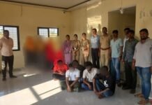 बारामतीतील वेश्याव्यवसायाच्या अड्ड्यावर बारामती तालुका पोलिसांचा छापा; पाच आरोपींना अटक चार मुलींची सुटका..