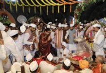 जगद्गुरु श्री संत तुकाराम महाराज संस्थान मंदिरात उपमुख्यमंत्री सुनेत्रा अजित पवार यांनी घेतले दर्शन