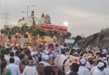जगद्गुरू श्री संत तुकाराम महाराजांच्या पालखीचे बारामती तालुक्यात प्रशासनाच्यावतीने स्वागत