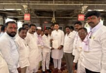 पुरंदर काँग्रेसचा ‘श्री सोमेश्वर शेतकरी विकास पॅनेल’ला बिनशर्त पाठिंबा